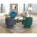  Manufacturer Color_Dark grey -- Homelegance Bristol Swivel Fabric Chair IMAGE 9