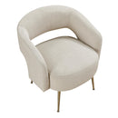  Manufacturer Color_Taupe -- Homelegance Roslyn Stationary Fabric Accent Chair IMAGE 3