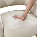  Manufacturer Color_Taupe -- Homelegance Roslyn Stationary Fabric Accent Chair IMAGE 7