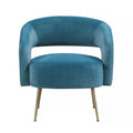  Manufacturer Color_Dark teal -- Roslyn 1024DTL-1 Accent Chair IMAGE 1
