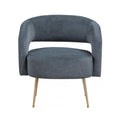  Manufacturer Color_Dark grey -- Roslyn 1024DGY-1 Accent Chair IMAGE 1