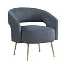  Manufacturer Color_Dark grey -- Roslyn 1024DGY-1 Accent Chair IMAGE 2