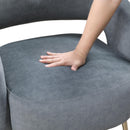  Manufacturer Color_Dark grey -- Roslyn 1024DGY-1 Accent Chair IMAGE 7