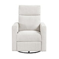  Manufacturer Color_Newsprint -- Olathe 9504NPF-1 Swivel Glider Reclining Chair IMAGE 1