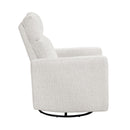  Manufacturer Color_Newsprint -- Olathe 9504NPF-1 Swivel Glider Reclining Chair IMAGE 3