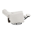  Manufacturer Color_Newsprint -- Olathe 9504NPF-1 Swivel Glider Reclining Chair IMAGE 8