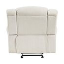  Manufacturer Color_Beige -- Nutmeg 9901BE-1 Glider Reclining Chair IMAGE 5