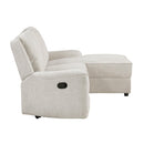  Manufacturer Color_Beige -- Monterey 8530BE*SC 2 pc Reclining Sectional with Right Chaise IMAGE 3