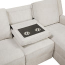  Manufacturer Color_Beige -- Monterey 8530BE*SC 2 pc Reclining Sectional with Right Chaise IMAGE 8