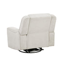  Manufacturer Color_Beige -- Monterey 8530BE-1 Swivel Reclining Chair IMAGE 4