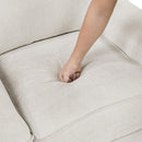  Manufacturer Color_Beige -- Monterey 8530BE-1 Swivel Reclining Chair IMAGE 8