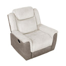  Manufacturer Color_Beige -- Harriette 9703BE-1 Reclining Chair IMAGE 3