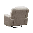  Manufacturer Color_Beige -- Harriette 9703BE-1 Reclining Chair IMAGE 4