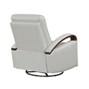  Manufacturer Color_Smoke -- Margot 9708SM-1SW Swivel Glider Reclining Chair IMAGE 4