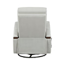  Manufacturer Color_Smoke -- Margot 9708SM-1SW Swivel Glider Reclining Chair IMAGE 6