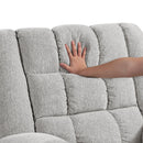  Manufacturer Color_Light grey -- Baldwin 9726LG-1 Rocker Reclining Chair IMAGE 11