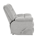  Manufacturer Color_Light grey -- Baldwin 9726LG-1 Rocker Reclining Chair IMAGE 3