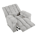  Manufacturer Color_Light grey -- Baldwin 9726LG-1 Rocker Reclining Chair IMAGE 7
