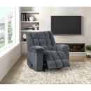  Manufacturer Color_Grey -- Baldwin 9726DG-1 Rocker Reclining Chair IMAGE 12