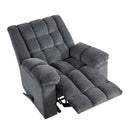  Manufacturer Color_Grey -- Baldwin 9726DG-1 Rocker Reclining Chair IMAGE 7