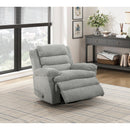  Manufacturer Color_Grey -- Oxford 9725GRY-1SW Swivel Glider Reclining Chair IMAGE 11
