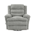  Manufacturer Color_Grey -- Oxford 9725GRY-1SW Swivel Glider Reclining Chair IMAGE 1