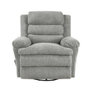  Manufacturer Color_Grey -- Oxford 9725GRY-1SW Swivel Glider Reclining Chair IMAGE 1