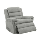  Manufacturer Color_Grey -- Oxford 9725GRY-1SW Swivel Glider Reclining Chair IMAGE 6