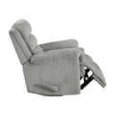  Manufacturer Color_Grey -- Oxford 9725GRY-1SW Swivel Glider Reclining Chair IMAGE 8