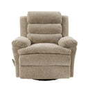  Manufacturer Color_Brown -- Oxford 9725BRW-1SW Swivel Glider Reclining Chair IMAGE 1