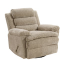  Manufacturer Color_Brown -- Oxford 9725BRW-1SW Swivel Glider Reclining Chair IMAGE 2