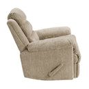  Manufacturer Color_Brown -- Oxford 9725BRW-1SW Swivel Glider Reclining Chair IMAGE 3