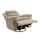  Manufacturer Color_Brown -- Oxford 9725BRW-1SW Swivel Glider Reclining Chair IMAGE 7