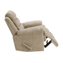  Manufacturer Color_Brown -- Oxford 9725BRW-1SW Swivel Glider Reclining Chair IMAGE 8