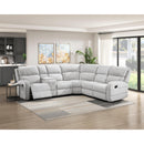  Homelegance Thorne 8406GY*SC 3 pc Reclining Sectional with Left Console IMAGE 10