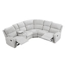  Homelegance Thorne 8406GY*SC 3 pc Reclining Sectional with Left Console IMAGE 5