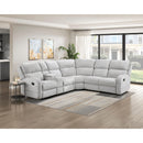  Homelegance Thorne 8406GY*SC 3 pc Reclining Sectional with Left Console IMAGE 9