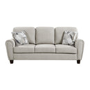 Manufacturer Color_Grey -- Homelegance Lemond Stationary Fabric Sofa IMAGE 1