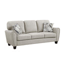  Manufacturer Color_Grey -- Homelegance Lemond Stationary Fabric Sofa IMAGE 2
