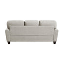  Manufacturer Color_Grey -- Homelegance Lemond Stationary Fabric Sofa IMAGE 3
