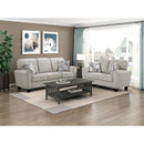  Manufacturer Color_Grey -- Homelegance Lemond Stationary Fabric Loveseat IMAGE 8