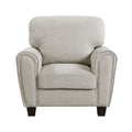  Manufacturer Color_Grey -- Homelegance Lemond Stationary Fabric Chair IMAGE 1