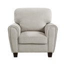  Manufacturer Color_Grey -- Homelegance Lemond Stationary Fabric Chair IMAGE 1