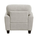  Manufacturer Color_Grey -- Homelegance Lemond Stationary Fabric Chair IMAGE 5