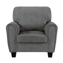  Manufacturer Color_Dark grey -- Lemond 9214NGH-1 Chair IMAGE 1