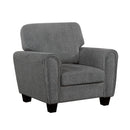  Manufacturer Color_Dark grey -- Lemond 9214NGH-1 Chair IMAGE 2