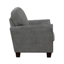  Manufacturer Color_Dark grey -- Lemond 9214NGH-1 Chair IMAGE 3