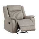 Manufacturer Color_Dove -- Dean 9646DV-1 Reclining Chair IMAGE 7