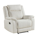  Manufacturer Color_Beige -- Dean 9646BE-1 Reclining Chair IMAGE 2