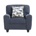  Manufacturer Color_Blue -- Bennett 8416BU-1 Chair IMAGE 1